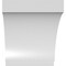 Ekena Millwork 5-in. W x 6-in. D x 6-in. H Imperial Architectural Grade PVC Knee Brace BRCP05X06X06IMP - alternate 5
